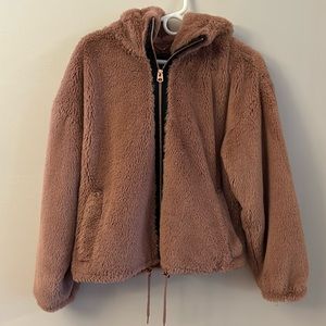 Lucky brand faux fur jacket